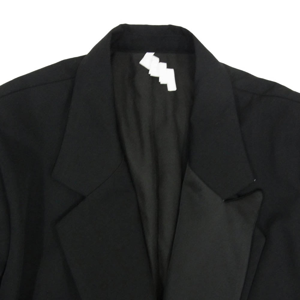 ソウシオオツキ S19AWJKT01 DOUBLE SMOKING SUITS ダブルスモーキングスーツ テーラード ジャケット ブラック系 44【中古】