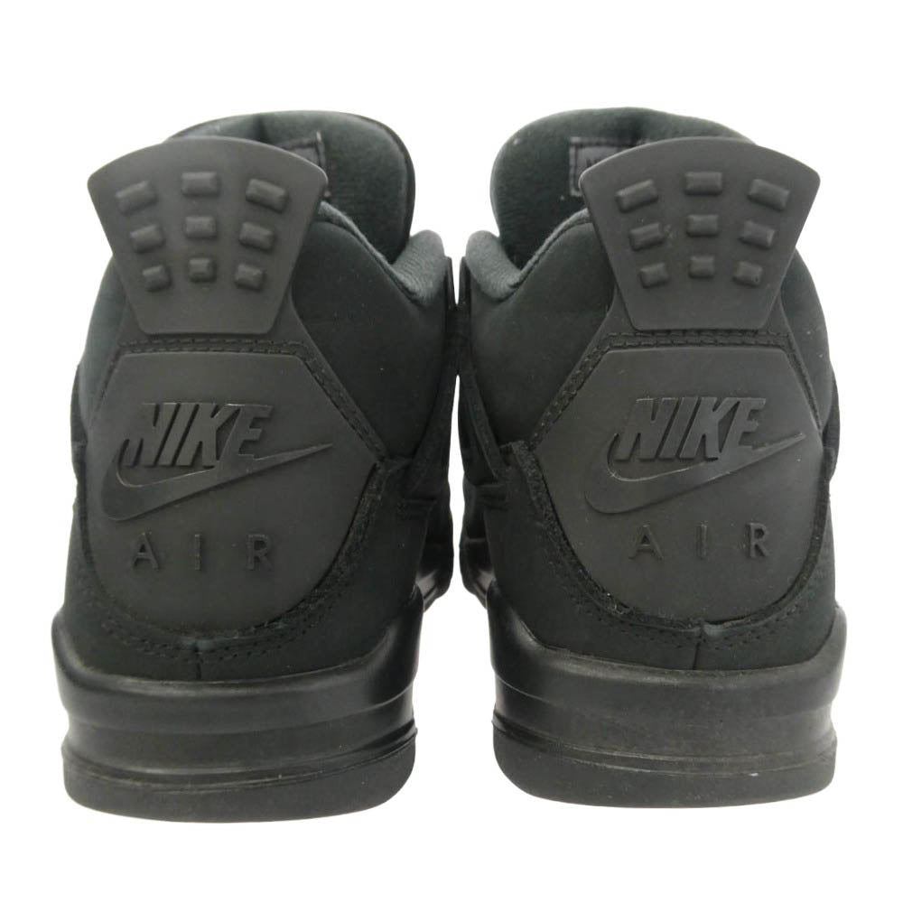 NIKE ナイキ IB4171-010 GS Air Jordan 4 Black Cat AJ4 エアジョーダン4 ハイカット スニーカー ブラック系 23.5cm【中古】