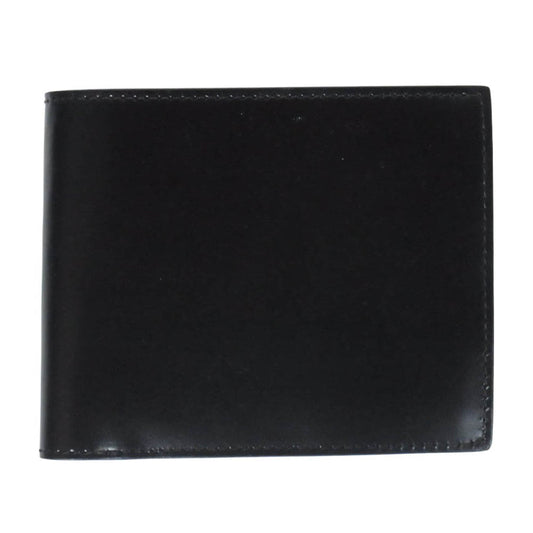 プレリー ギンザ NP12223 CORDOVAN 1957 Bifold Wallet コードバン 二つ折り財布 小銭入れ付き ブラック系 01【新古品】【未使用】【中古】