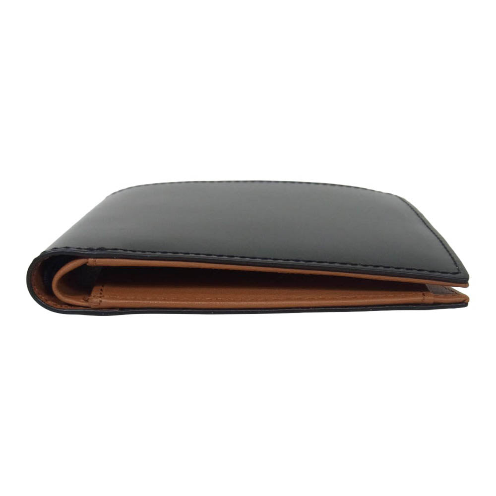 プレリー ギンザ NP12223 CORDOVAN 1957 Bifold Wallet コードバン 二つ折り財布 小銭入れ付き ブラック系 01【新古品】【未使用】【中古】