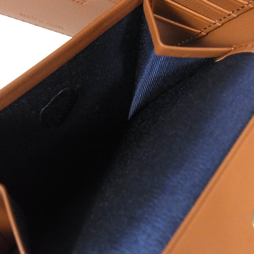 プレリー ギンザ NP12223 CORDOVAN 1957 Bifold Wallet コードバン 二つ折り財布 小銭入れ付き ブラック系 01【新古品】【未使用】【中古】