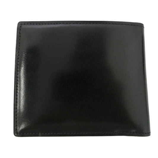 プレリー ギンザ NP49230 Natural Cordovan Bifold Wallet ナチュラルコードバン 二つ折り財布 小銭入れ付き ブラック系 01【新古品】【未使用】【中古】