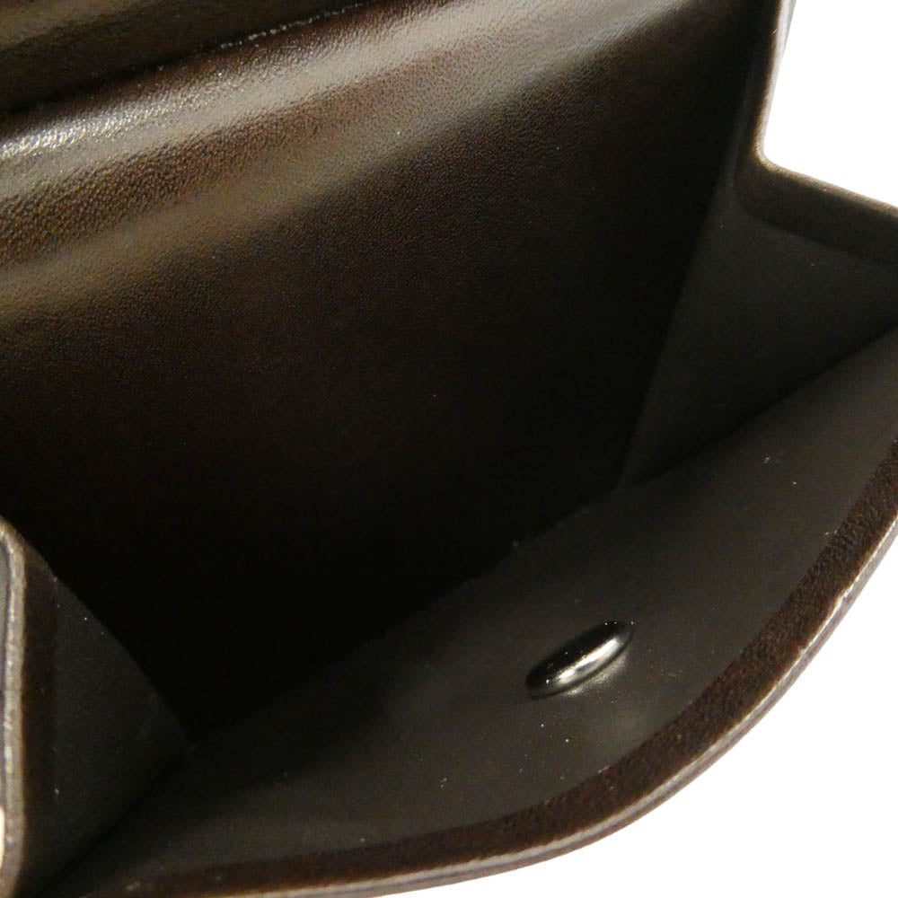 プレリー ギンザ NP49230 Natural Cordovan Bifold Wallet ナチュラルコードバン 二つ折り財布 小銭入れ付き ブラック系 01【新古品】【未使用】【中古】