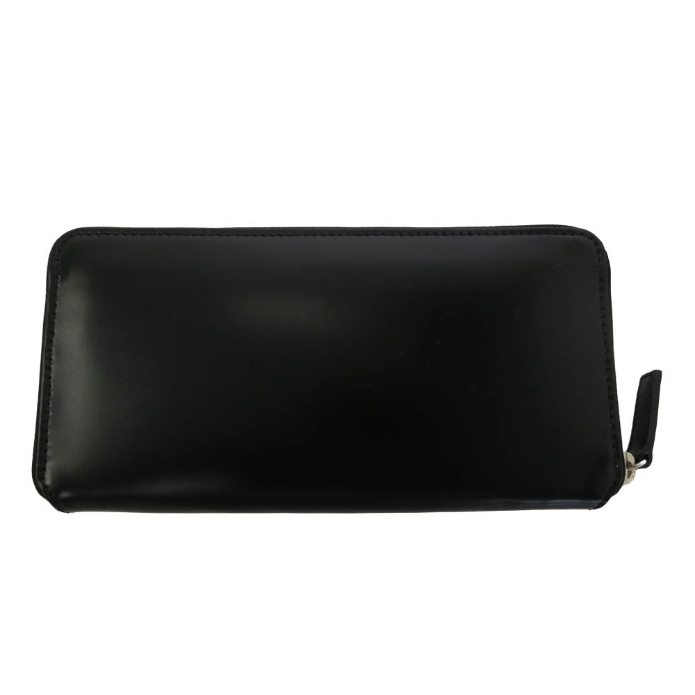 プレリー ギンザ NP12030 CORDOVAN 1957 Round Zipper Long Wallet コードバン ラウンド ファスナー 長財布 ブラック系 01【新古品】【未使用】【中古】