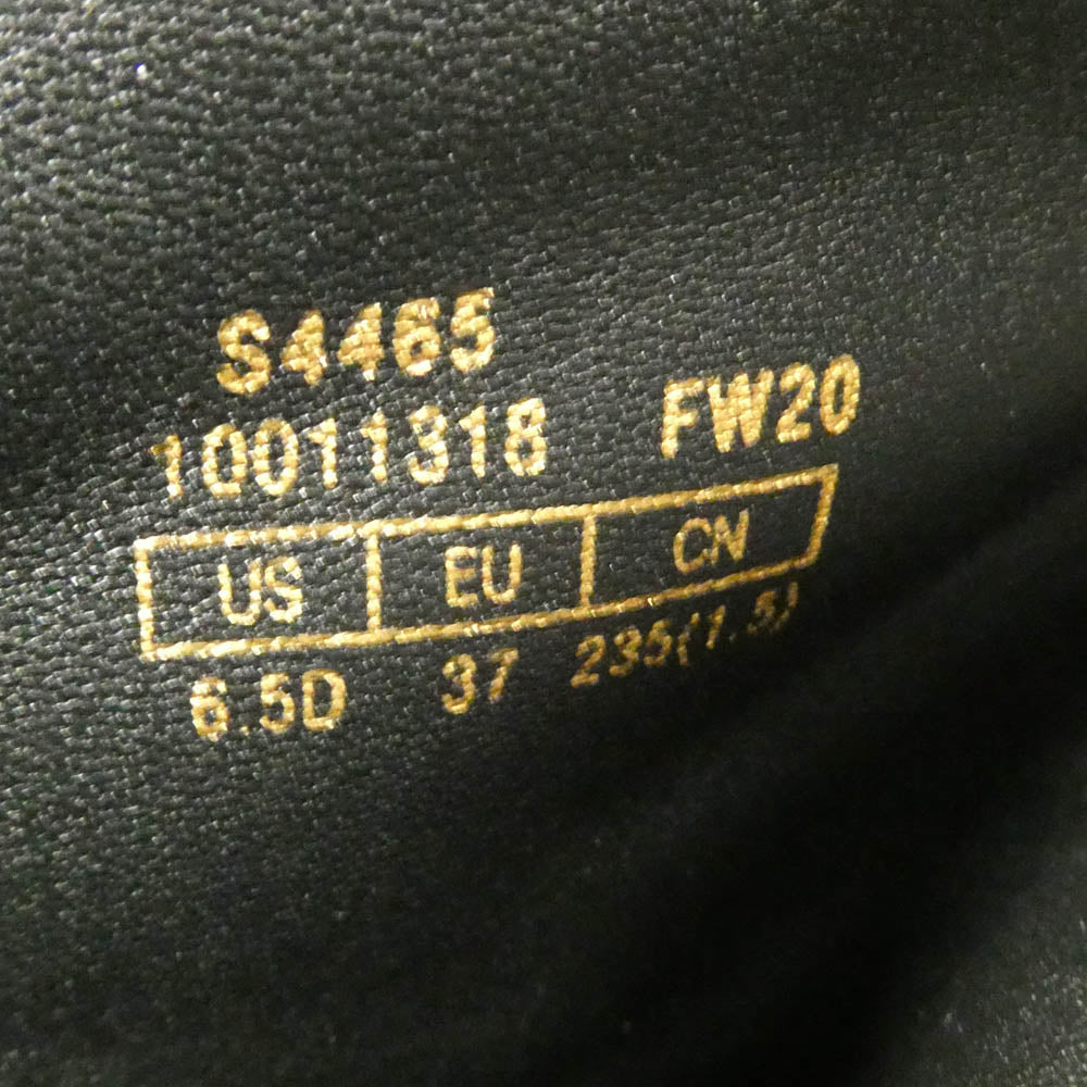 スチュアートワイツマン 20AW S4465 スエード ストレッチ 切替 ロングブーツ ブラック系 23.5cm【中古】