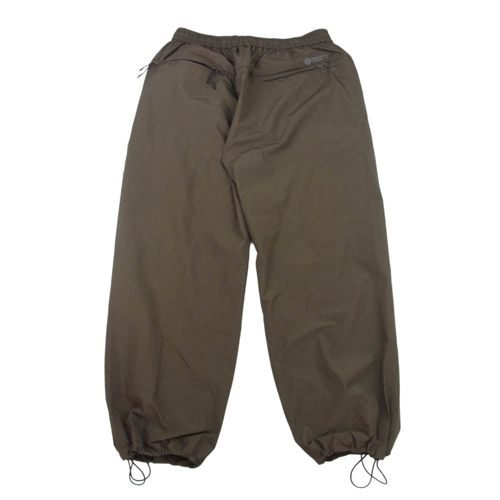 プラスフェニックス 24SS P0B-24031CE WINDSTOPPER by GORE-TEX LABS CITY WADING PANTS クレスト ウィンドストッパー ゴアテックス シティ ウェーディング ドローコード ウエストゴム イージーパンツ ブラウン系 1【中古】