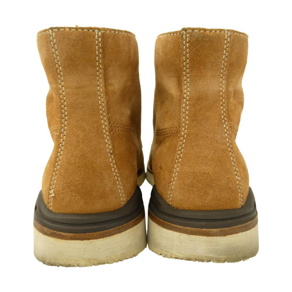VISVIM ビズビム 0120102002006 VIRGIL BOOTS FOLK ヴァージル スエード ブーツ ライトブラウン系 サイズ表記なし【中古】