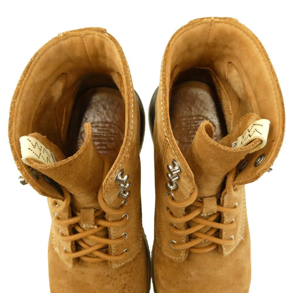 VISVIM ビズビム 0120102002006 VIRGIL BOOTS FOLK ヴァージル スエード ブーツ ライトブラウン系 サイズ表記なし【中古】
