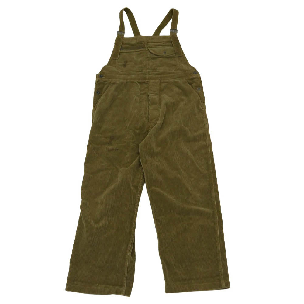 Nigel Cabourn ナイジェルケーボン 8047-13-50510 LYBRO ライブロ P-53 ダンガリー コーデュロイ オーバーオール ベージュ系 48【中古】