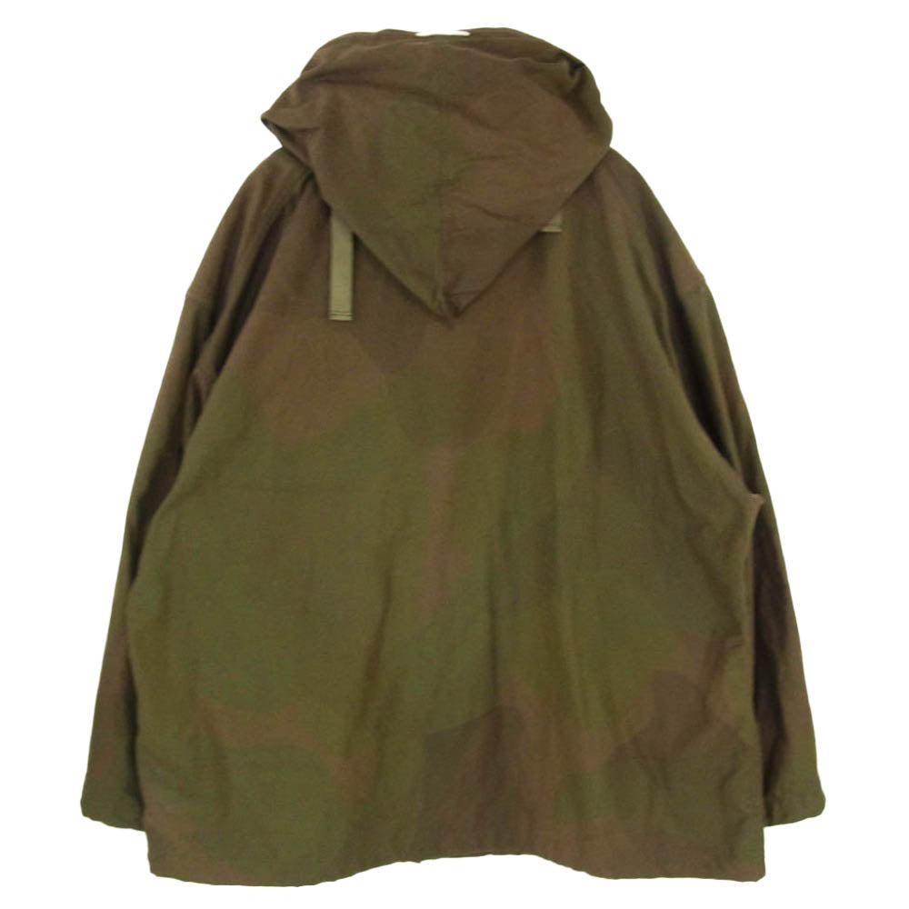 Nigel Cabourn ナイジェルケーボン 8051-00-30006 PARATROOPER JACKET CAMO パラトルーパー フーデッド ジャケット カモ カーキ系 48【中古】