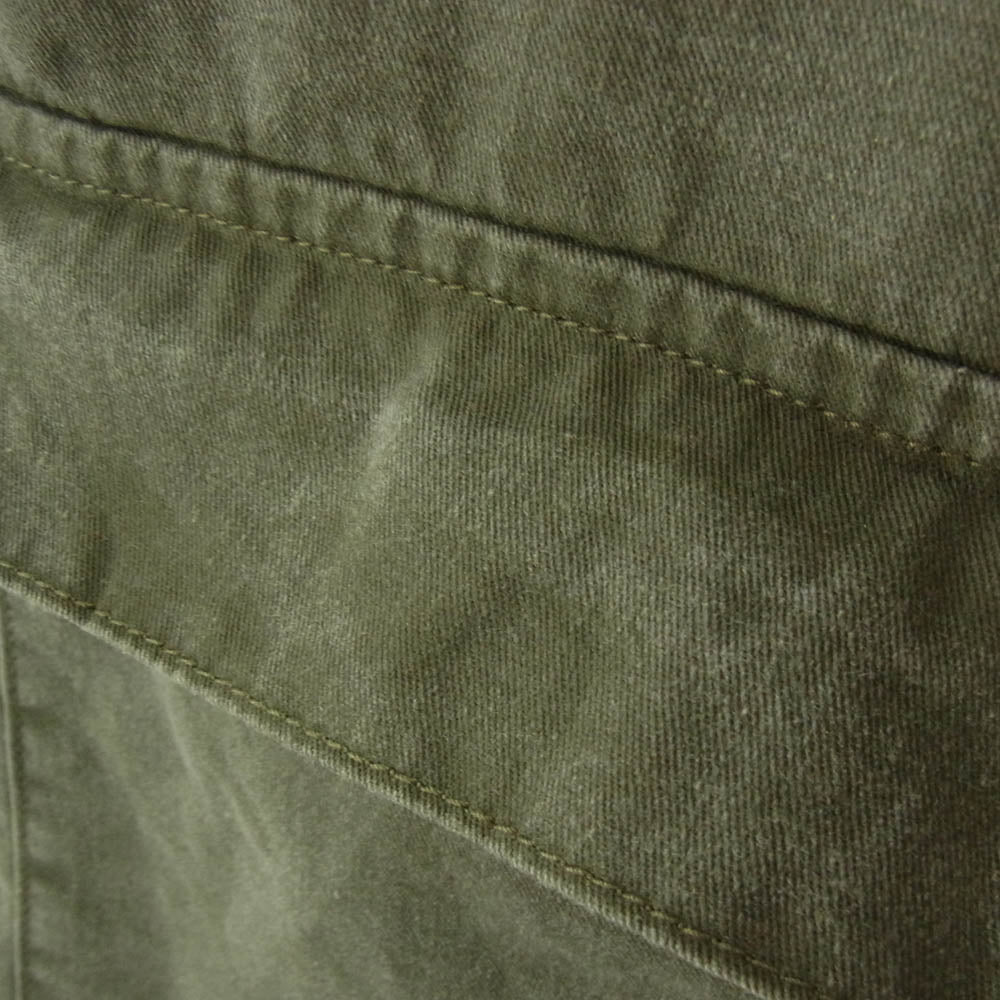 Nigel Cabourn ナイジェルケーボン 8050-00-30008 GUNNER JACKET ガンナー フーデッド ジャケット カーキ系 48【中古】