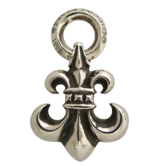 CHROME HEARTS クロムハーツ（原本無） BS FLUER CHARM BSフレアチャーム ペンダントトップ シルバー系【中古】