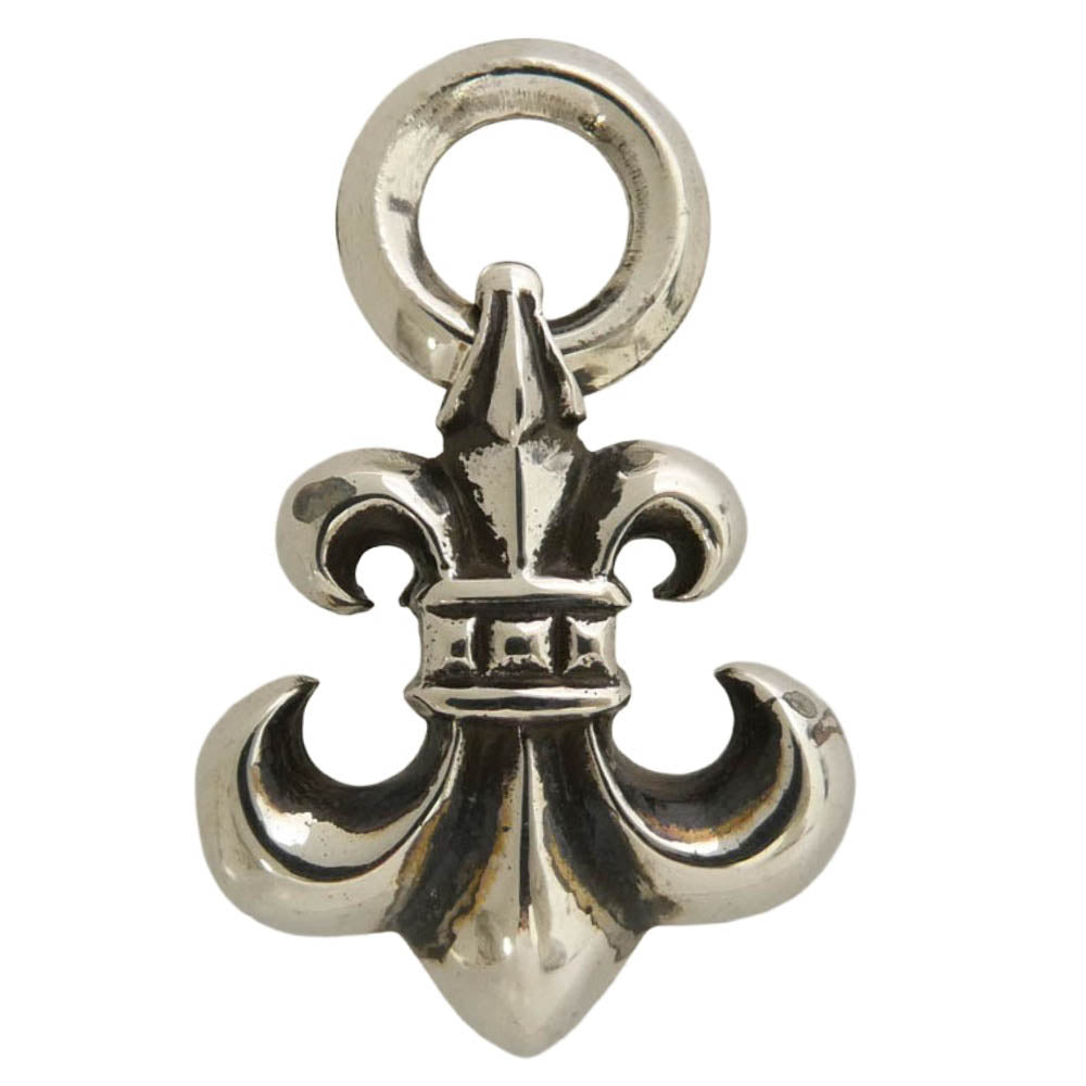 CHROME HEARTS クロムハーツ（原本無） BS FLUER CHARM BSフレアチャーム ペンダントトップ シルバー系【中古】