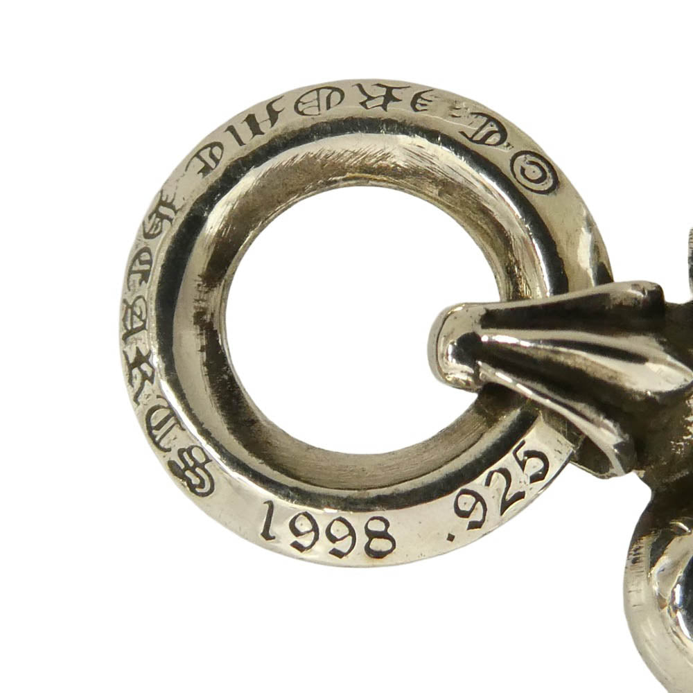 CHROME HEARTS クロムハーツ（原本無） BS FLUER CHARM BSフレアチャーム ペンダントトップ シルバー系【中古】