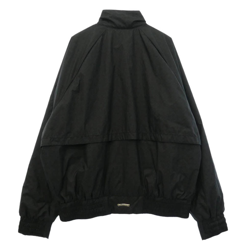 CHROME HEARTS クロムハーツ（原本無） 国内正規品 U MATCH POINT NYLN CH刺繍 ダガージップ 総柄 ナイロン 中綿ブルゾン ジャケット ブラック系 L【中古】