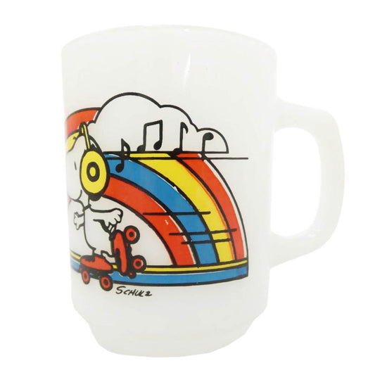 ファイヤーキング スヌーピー ローラースケート マグカップ ホワイト系 マルチカラー系【中古】
