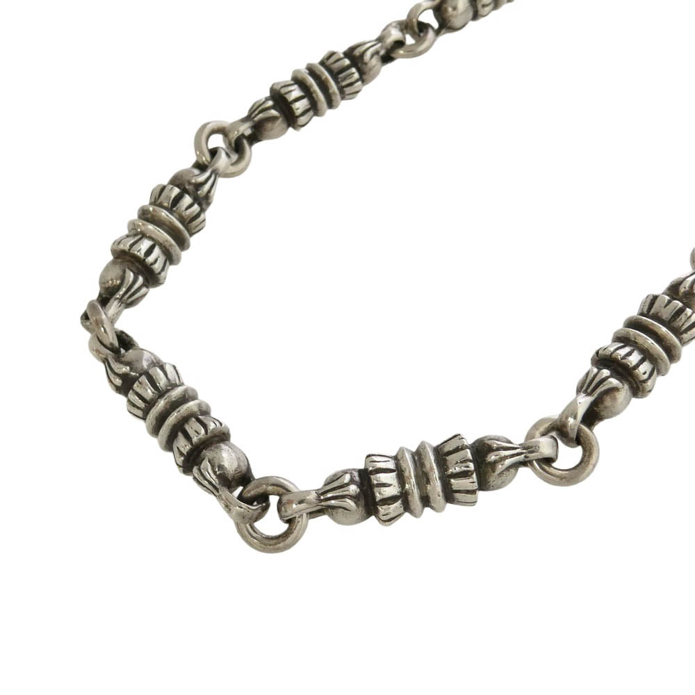 CHROME HEARTS クロムハーツ（原本無） BARREL LINK バレルリンク チェーン ネックレス シルバー系【中古】