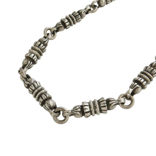 CHROME HEARTS クロムハーツ（原本無） BARREL LINK バレルリンク チェーン ネックレス シルバー系【中古】