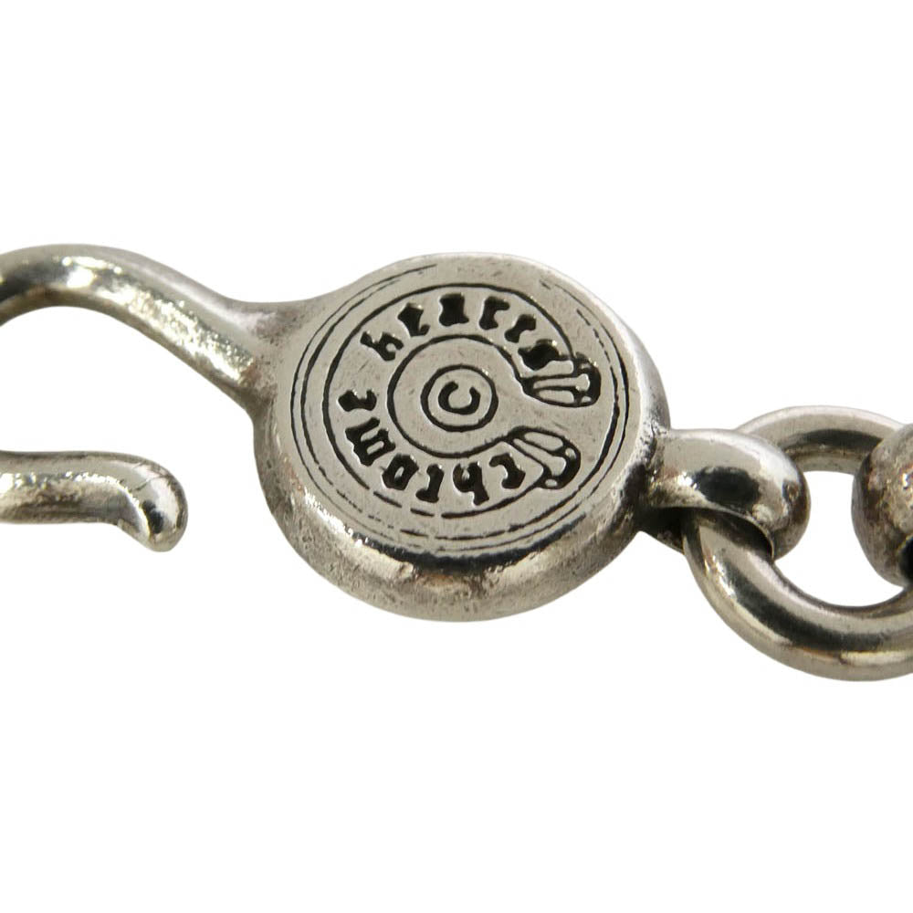 CHROME HEARTS クロムハーツ（原本無） BARREL LINK バレルリンク チェーン ネックレス シルバー系【中古】