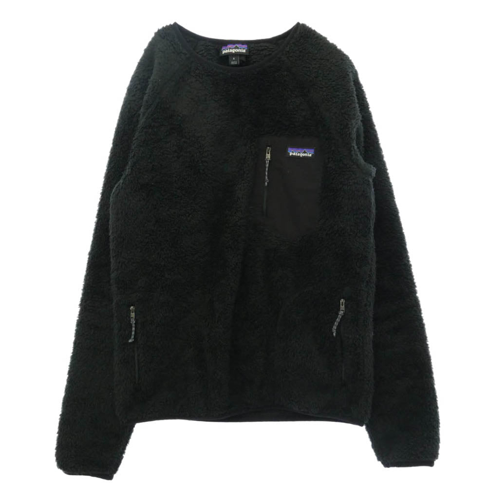 patagonia パタゴニア 25895FA20 LOS GATOS CREW ロス ガトス クルー フリース プルオーバー ジャケット ブラック系 S【中古】