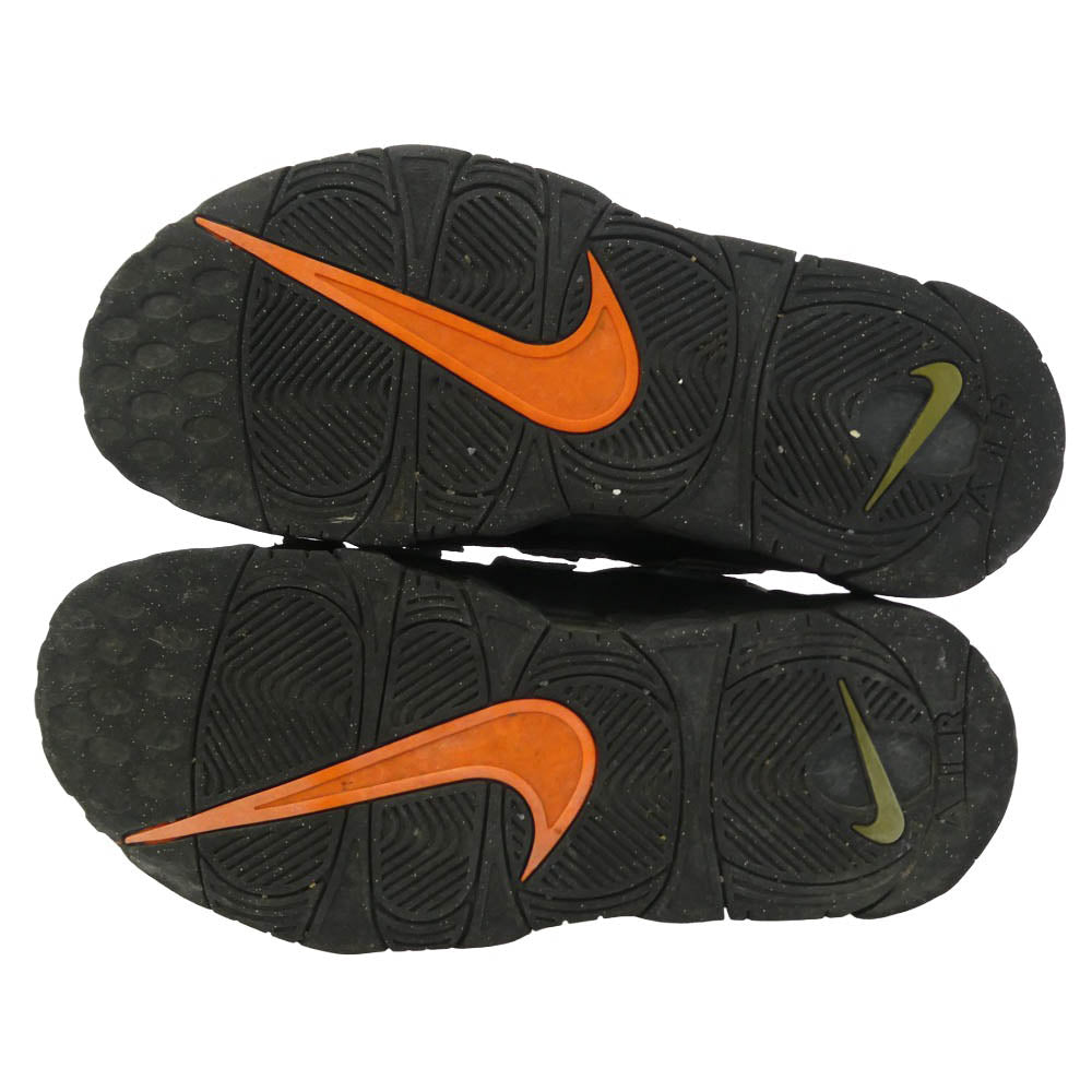 NIKE ナイキ 22SS DH8011-001 Air More Uptempo 96 Rough Green エアモアアップテンポ ラフグリーン スニーカー ブラック系 モスグリーン系 26.5cm【中古】
