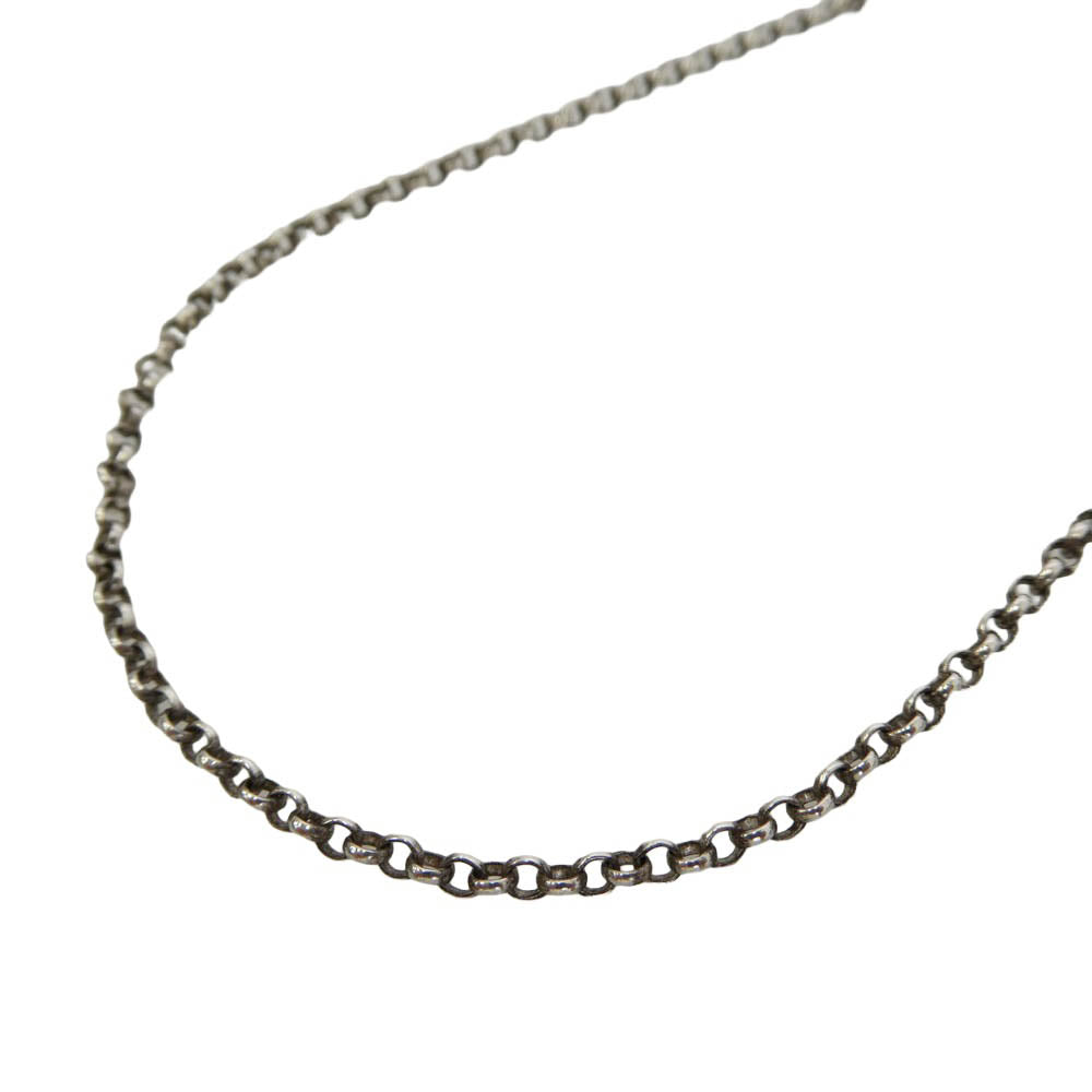 CHROME HEARTS クロムハーツ（原本無） NECKCHAIN R18 ロール チェーン ネックレス 18inch シルバー系【中古】