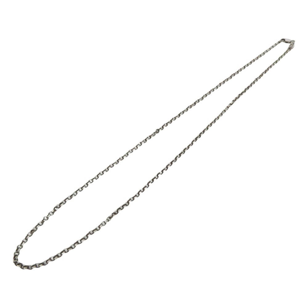 CHROME HEARTS クロムハーツ（原本無） NECKCHAIN R18 ロール チェーン ネックレス 18inch シルバー系【中古】