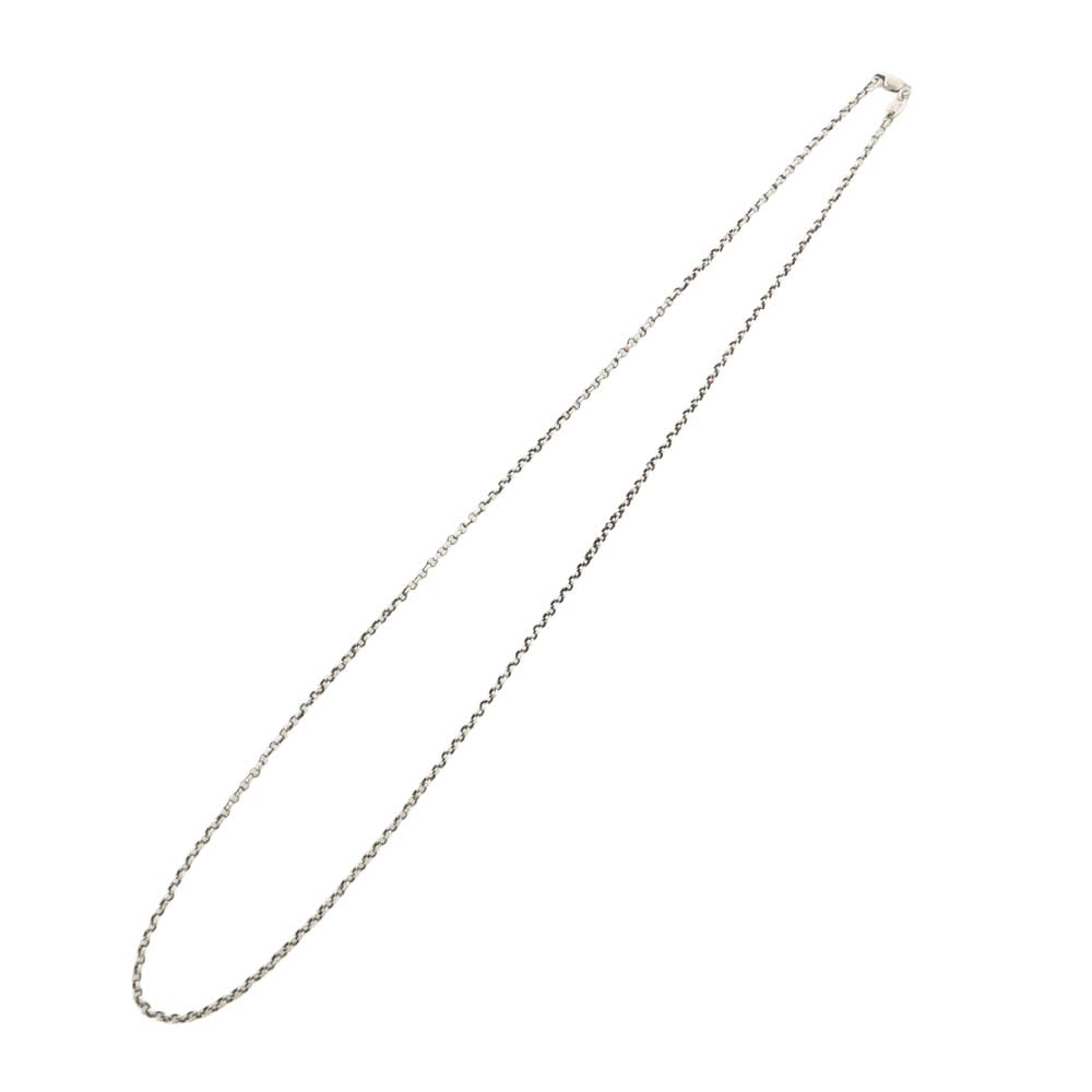 CHROME HEARTS クロムハーツ（原本無） NECKCHAIN R20 ロール チェーン ネックレス 20inch シルバー系【中古】