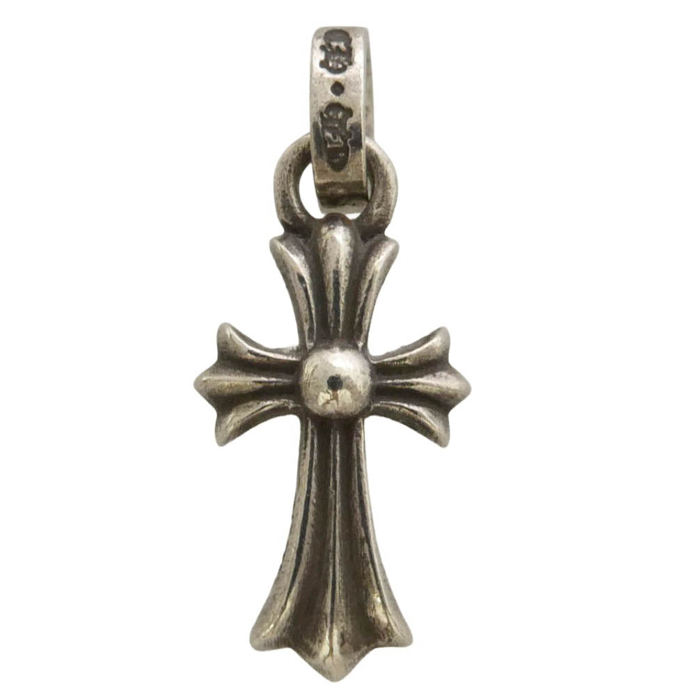CHROME HEARTS クロムハーツ（原本無） CRS BBYFAT ベイビーファットクロス ペンダントトップ チャーム シルバー系【中古】