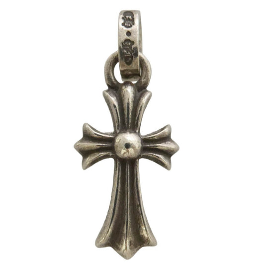 CHROME HEARTS クロムハーツ（原本無） CRS BBYFAT ベイビーファットクロス ペンダントトップ チャーム シルバー系【中古】