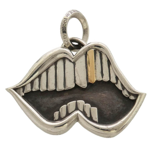 CHROME HEARTS クロムハーツ（原本無） 22Kコンビ PPO CHOMPER PENDANT チョンパー ペンダント トップ シルバー系【中古】