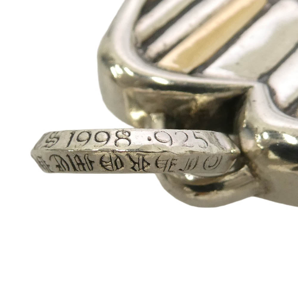 CHROME HEARTS クロムハーツ（原本無） 22Kコンビ PPO CHOMPER PENDANT チョンパー ペンダント トップ シルバー系【中古】