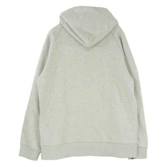Sacai サカイ 21SS COEN-M27655 × A.P.C HOODIE TAIYO ASH GRAY アーペーセー フーディー タイヨウ ロゴ サイドジップ プルオーバー パーカー グレー系 XL【新古品】【未使用】【中古】
