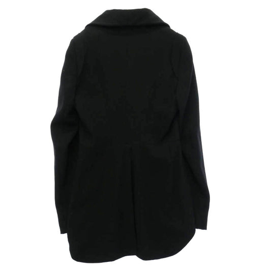 ANN DEMEULEMEESTER アンドゥムルメステール 01AW 燕尾 アシンメトリー ウール ジャケット ブラック系 34【中古】