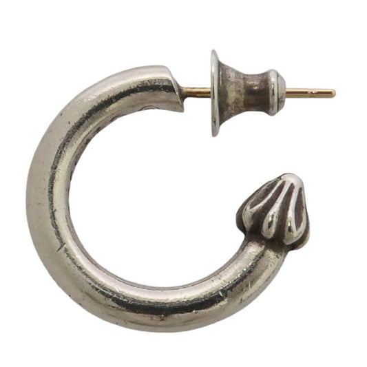 CHROME HEARTS クロムハーツ（原本無） HOOP PLAIN プレーン フープ ピアス シルバー系【中古】