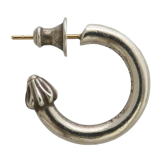 CHROME HEARTS クロムハーツ（原本無） HOOP PLAIN プレーン フープ ピアス シルバー系【中古】