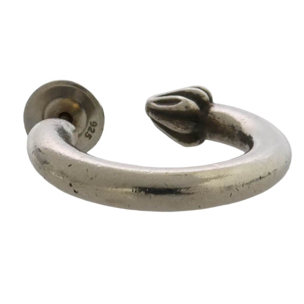 CHROME HEARTS クロムハーツ（原本無） HOOP PLAIN プレーン フープ ピアス シルバー系【中古】
