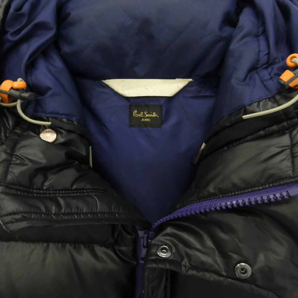 Paul Smith JEANS ポールスミスジーンズ ダウン ベスト ブラック系 XL【中古】