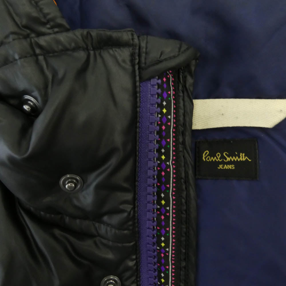 Paul Smith JEANS ポールスミスジーンズ ダウン ベスト ブラック系 XL【中古】