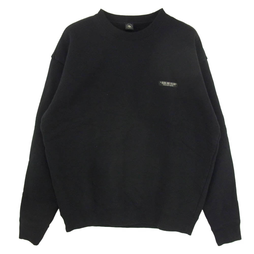 RATS ラッツ 24AW 24'RTC-1101 FLEECE CREW NECK SWEAT フリース クルーネック スウェット シャツ ブラック系 L【中古】