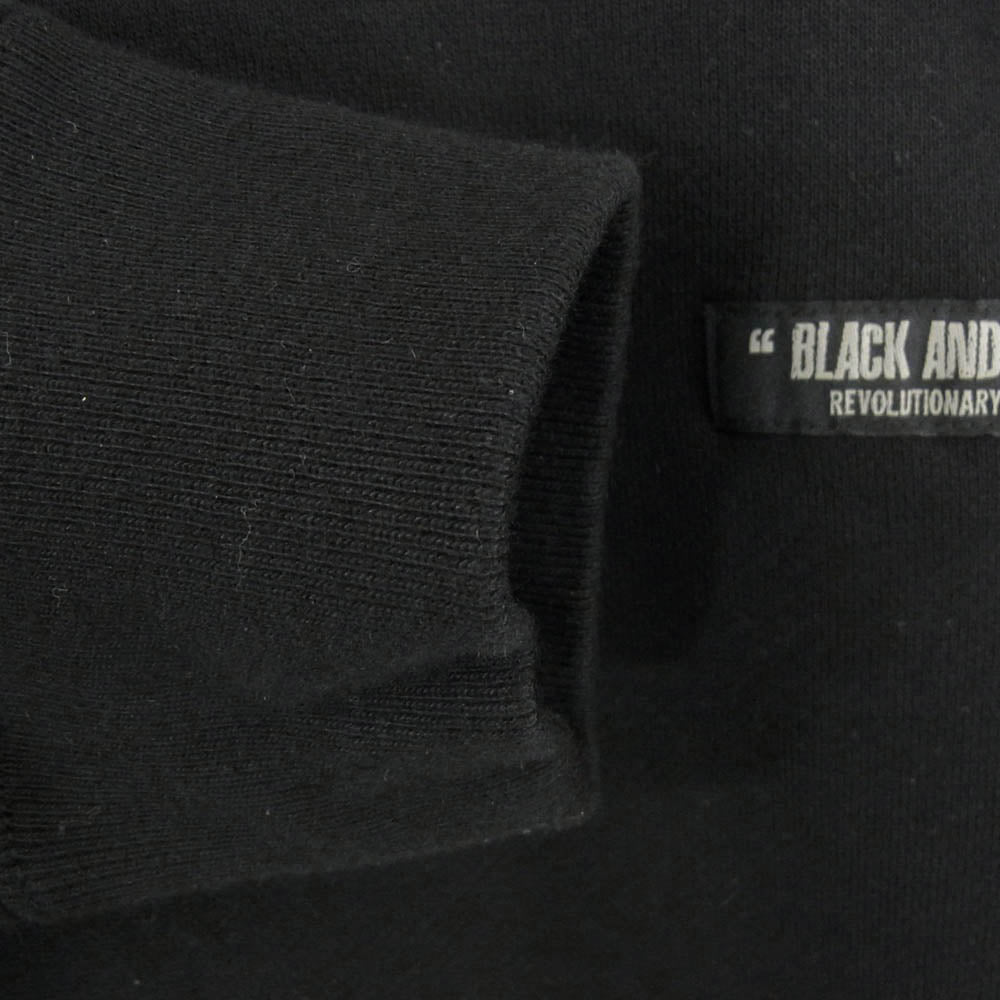 RATS ラッツ 24AW 24'RTC-1101 FLEECE CREW NECK SWEAT フリース クルーネック スウェット シャツ ブラック系 L【中古】