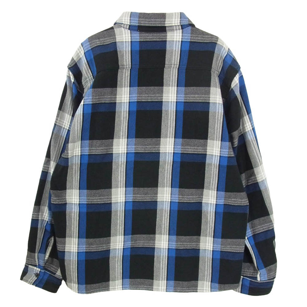 RATS ラッツ 20AW 20'RS-0904 COTTON CHECK SHIRT コットン チェック 長袖 シャツ ブルー系 L【中古】