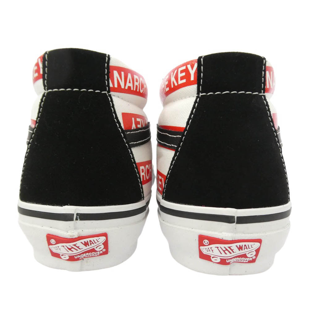 UNDERCOVER アンダーカバー 24AW UC1D9F04 × OTW by Vans Sk8-Mid White Base バイバンズ スケートミッド ホワイトベース ミッドカット スニーカー マルチカラー系 27.5cm【極上美品】【中古】