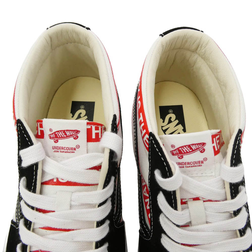 UNDERCOVER アンダーカバー 24AW UC1D9F04 × OTW by Vans Sk8-Mid White Base バイバンズ スケートミッド ホワイトベース ミッドカット スニーカー マルチカラー系 27.5cm【極上美品】【中古】