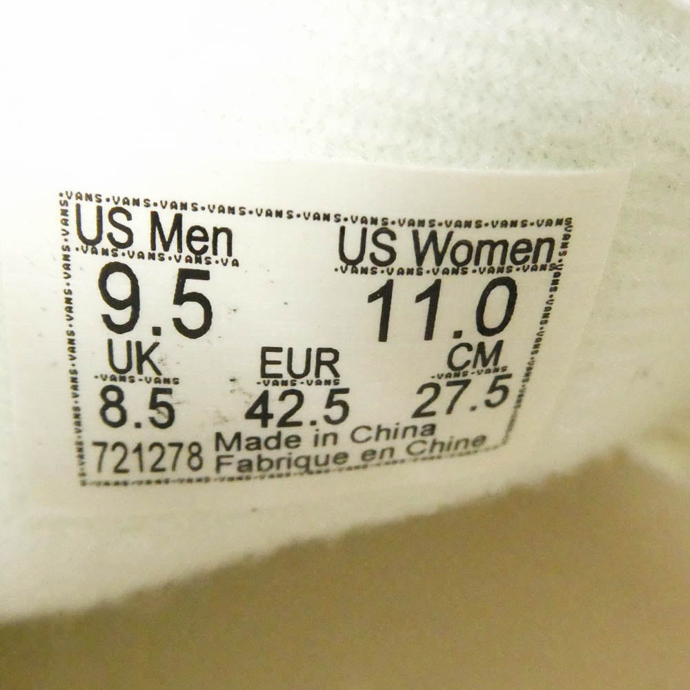 UNDERCOVER アンダーカバー 24AW UC1D9F04 × OTW by Vans Sk8-Mid White Base バイバンズ スケートミッド ホワイトベース ミッドカット スニーカー マルチカラー系 27.5cm【極上美品】【中古】