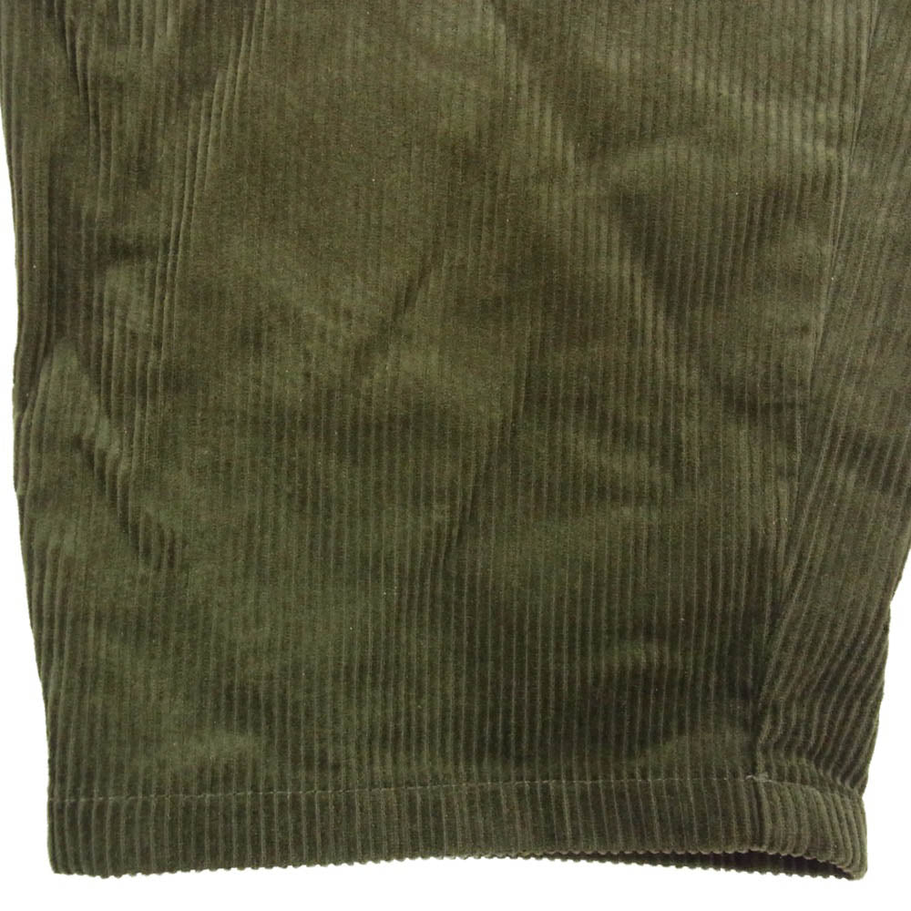WTAPS ダブルタップス 25AW 252TQDT-PTM05 TRDT1805 Trousers Cotton Corduroy トラウザーズ コットン コーデュロイ パンツ グリーン系 X03【中古】