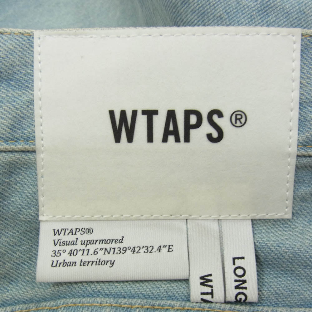 WTAPS ダブルタップス 26AW 262WVDT-PTM05 Blues Trousers Cotton Denim ブルース トラウザーズ コットン デニム パンツ インディゴブルー系 X03【中古】