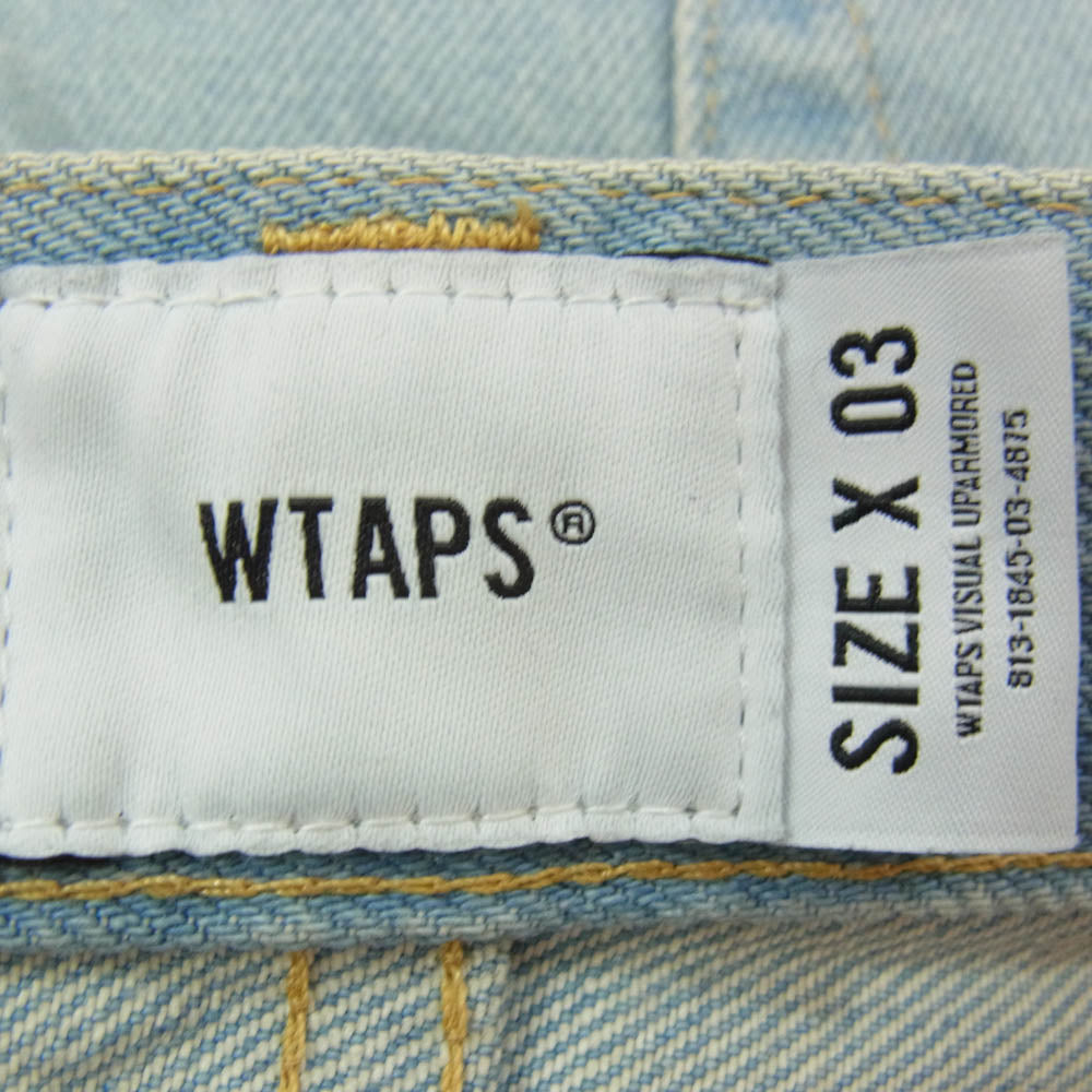 WTAPS ダブルタップス 26AW 262WVDT-PTM05 Blues Trousers Cotton Denim ブルース トラウザーズ コットン デニム パンツ インディゴブルー系 X03【中古】