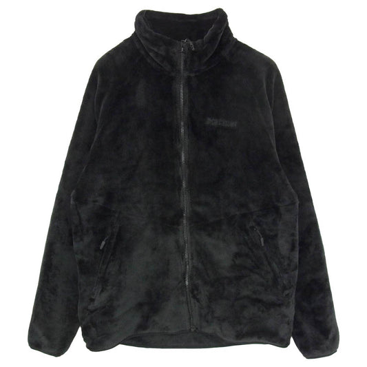 MARMOT マーモット 25AW MTFW25MFL039 Balmy Fleece Jacket バルミー フリース ロゴ刺繍 ジップアップ ジャケット ブラック系 M【美品】【中古】