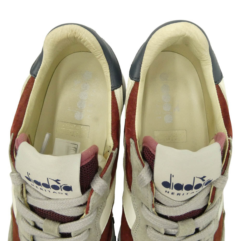 Diadora ディアドラ 176585 ヘリテージ TRIDENT 90 SUEDE SW スエード ローカット スニーカー マルチカラー系 26.5cm【中古】